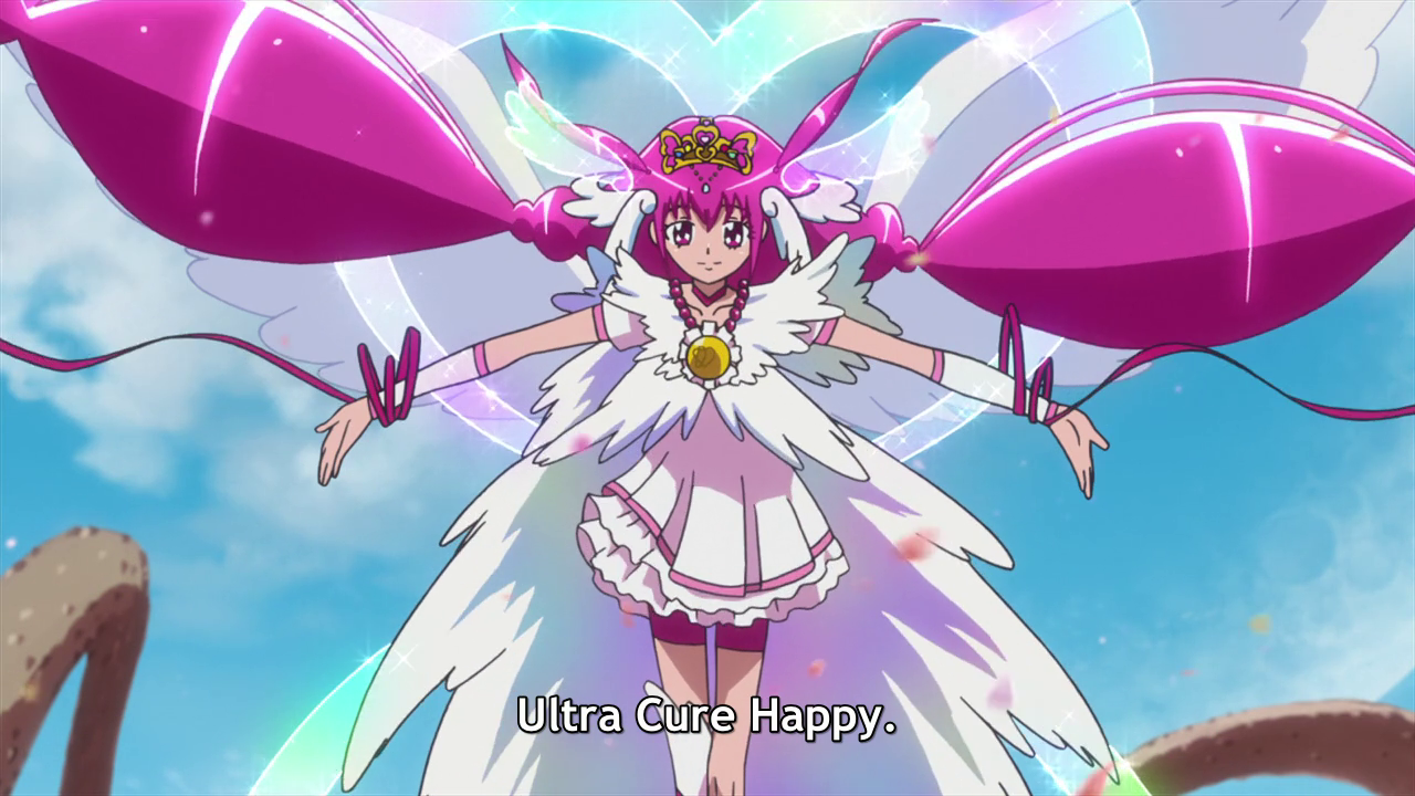 She becomes Ultra Cure Happy